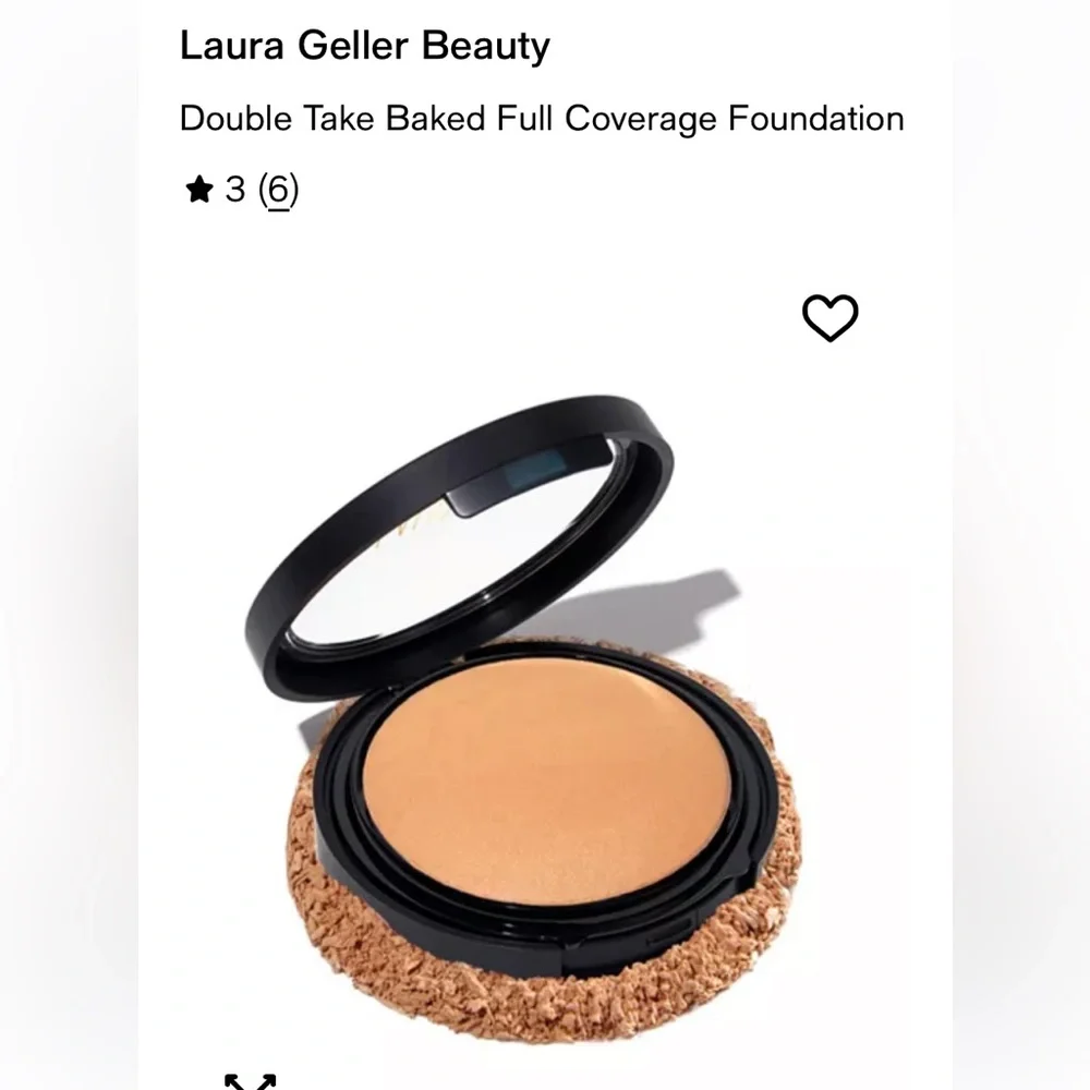 LAURA Geller Double Take Backed Versatile Powder Foundation Fond De Teint